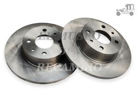 Juego discos de freno traseros Alfa Romeo, Fiat y Lancia Recambio