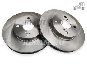 Juego discos de freno delanteros Toyota Corolla I Recambio