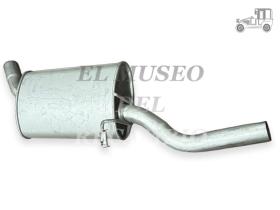 Silencioso trasero Ford Escort 1.4, 1.6 y Orion 1983- Recambio