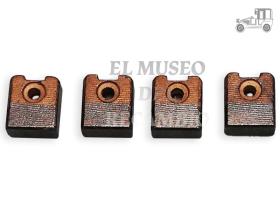 Juego escobillas arranque bosch 12V 7x14x16 Recambio