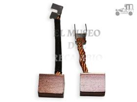 Juego escobillas arranque Dulcellier 6/11.7x13x15 Recambio