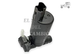Bomba de limpiaparabrisas  PSA 2 salidas,clema cuadrada Recambio