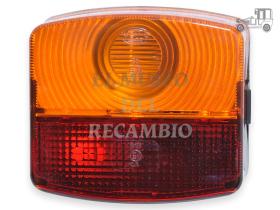 Piloto luz trasero izquierdo universal 3 servicios Recambio