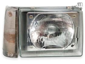 Faro derecho blanco foco europeo manual Fiat Panda Recambio