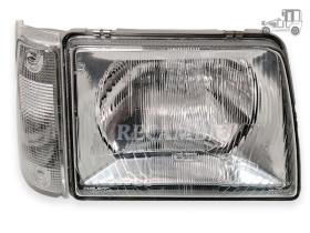 Óptica de faro derecho H4 piloto blanco Seat IPARL
