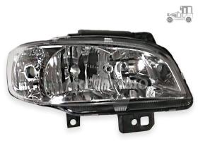 Óptica de faro derecho eléctrico H7+H1 Seat IPARL
