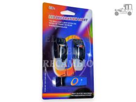 Kit embellecedor difusor de agua limpiaparabrisas cromados Accesorios