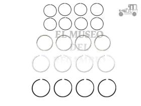Juego de segmentos para Fiat-Seat 1500 Std 77mm Recambio