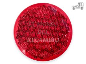 Réflex rojo adhesivo 55 mm Recambio