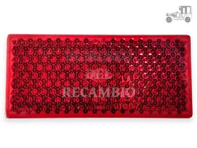 Reflex rojo adhesivo 100x45 mm Recambio