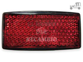 Réflex rojo rectangular Recambio