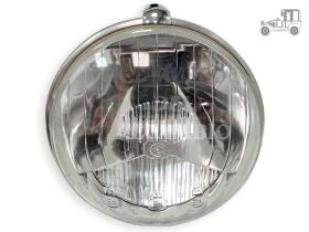 Óptica de faro redondo con carcasa Citroen 2Cv Recambio