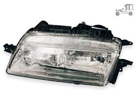 Óptica de faro izquierdo H4 H1 Peugeot 605 89-91 Recambio