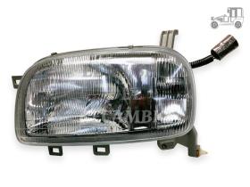 Óptica de faro izquierda H4 Nissan Micra Recambio
