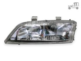 Óptica de faro delantera izquierda H1+H1 C.E.I Nissan Primer Recambio