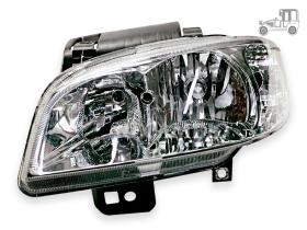 Óptica de faro izquierdo Seat Ibiza-Cordoba 99- H7+H1 doble+ Recambio