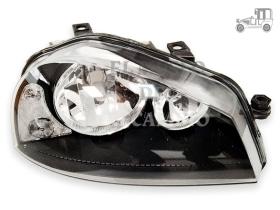 Óptica de faro derecho Seat Arosa II H3+H7 Recambio