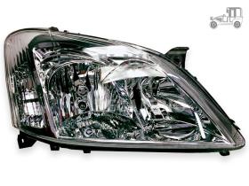 Óptica de faro derecha H7+H7+C. Toyota Corolla 11/01- Recambio