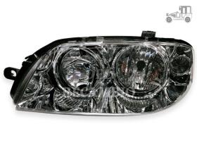 Óptica de faro delantera izquierda H7+H1 Fiat Punto II Recambio