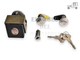 Juego de cerraduras bombines Renault Super 5 3 puertas 84-96 Recambio