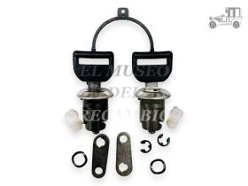 Juego 2 bombines de cerradura de puerta Citroen BX y CX Recambio