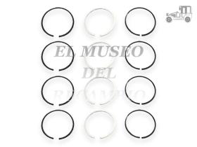 Juego de segmentos Seat 65mm STD para 4 pistones Seat Clásico