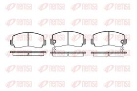 Juego pastillas freno delanteras Mitsubishi, Toyota Recambio