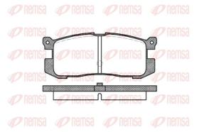 Juego pastillas de freno traseras Frod Probe Recambio