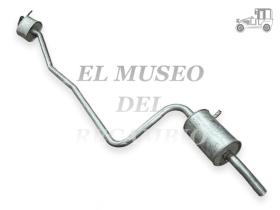 Silencioso de escape intermedio Ford Fiesta 1.3 Recambio