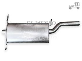 Silencioso trasero Volkswagen Golf Cabrio Recambio