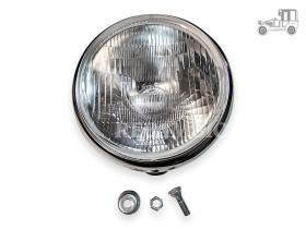 Faro redondo plano universal Ø 180mm H3 largo alcance Iluminación