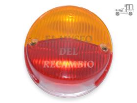Tulipa redondo rojo ámbar para camión Iluminación