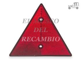 Catadióptrico rojo triangular Iluminación