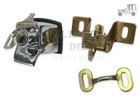 Cerradura tapa motor Seat 850 berlina con gatillo Clausor