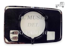Cristal espejo retrovisor izquierdo con soporte Peugeot 405 Recambio
