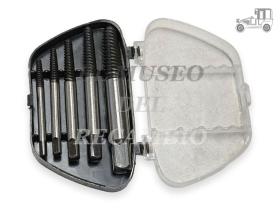 Kit herramientas de extracción de tornillos de ajuste Recambio