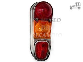Piloto trasero izquierdo completo cromado Renault 4 Iluminación (hasta '90)