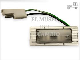 Piloto matrícula Nissan Patrol desde 1989 Iluminación (hasta '90)