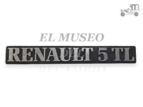 Anagrama trasero Renault 5 TL Renault Clásico