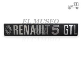 Anagrama trasero Renault 5 GTL Renault Clásico