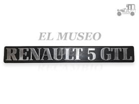 Anagrama lateral adhesivo Renault 5 GTL Renault Clásico