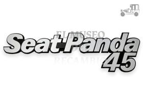 Anagrama trasero "Seat Panda 45" Seat Clásico