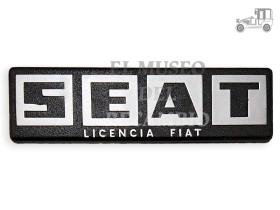 Anagrama "SEAT LICENCIA FIAT" Seat Clásico