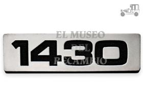Anagrama pequeño Seat 124 FL "1430" Seat Clásico