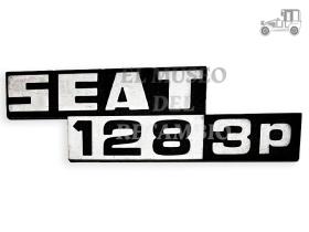 Anagrama "Seat 128 3P" Seat Clásico