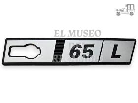 Anagrama derecho aleta Seat Ritmo "65 L" Seat Clásico