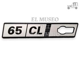Anagrama izquierdo aleta Seat Ritmo "65 CL" Seat Clásico