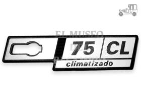 Anagrama Seat Ritmo "75CL Climatizado" Seat Clásico