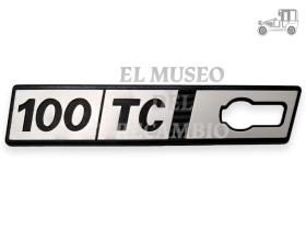 Anagrama izquierdo aleta Seat Ritmo "100 TC" Seat Clásico