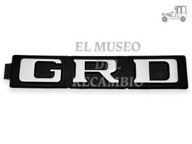 Anagrama "GRD" Recambio